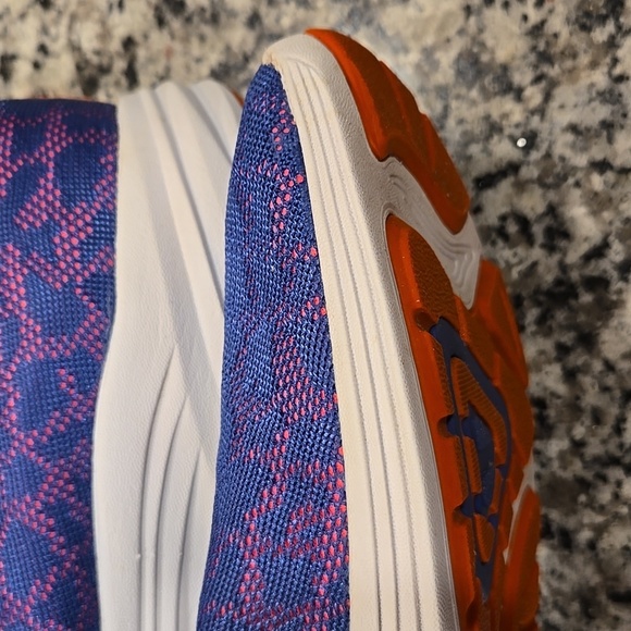 VIONIC AGILE HYDRA MESH COMFORT SLIP-ON SNEAKERS. SIZE 9.5. PURPLE/ORANGE. - Picture 11 of 12